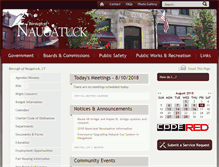 Tablet Screenshot of naugatuck-ct.gov